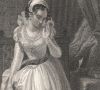 Engraving-  Lady Jane Grey declining the crown - The Nostalgia Store